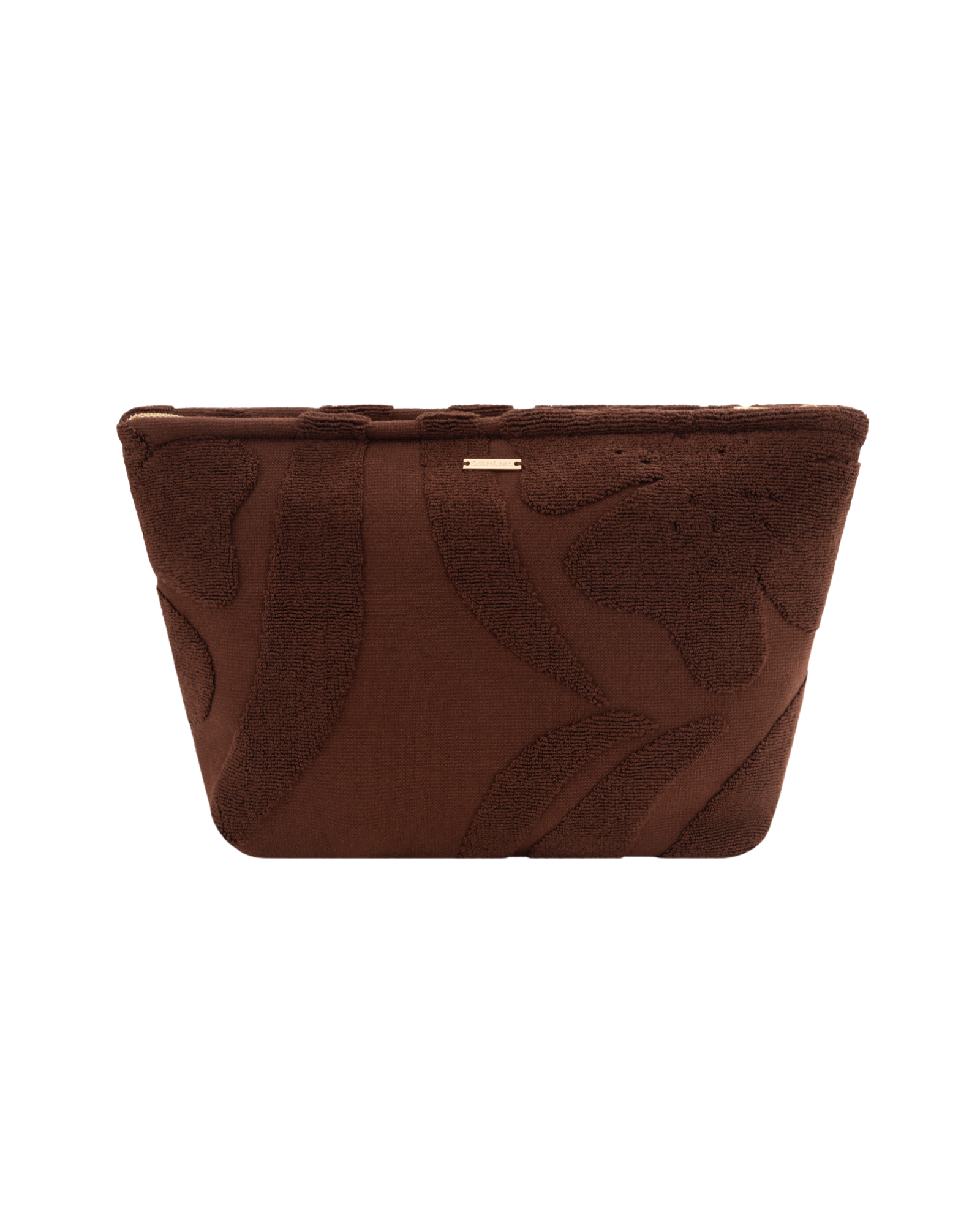Towelling Pouch | Choc