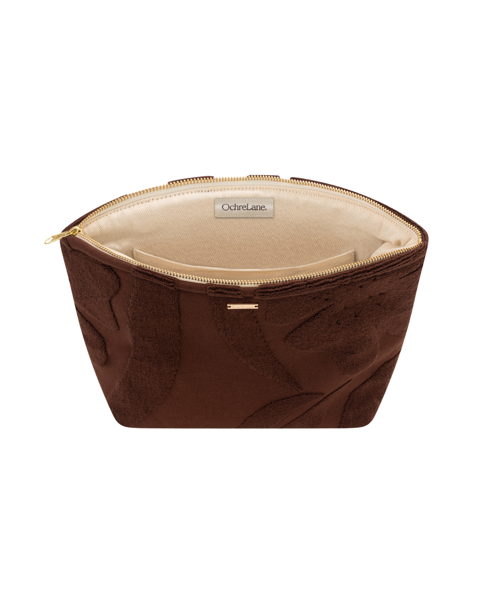Towelling Pouch | Choc