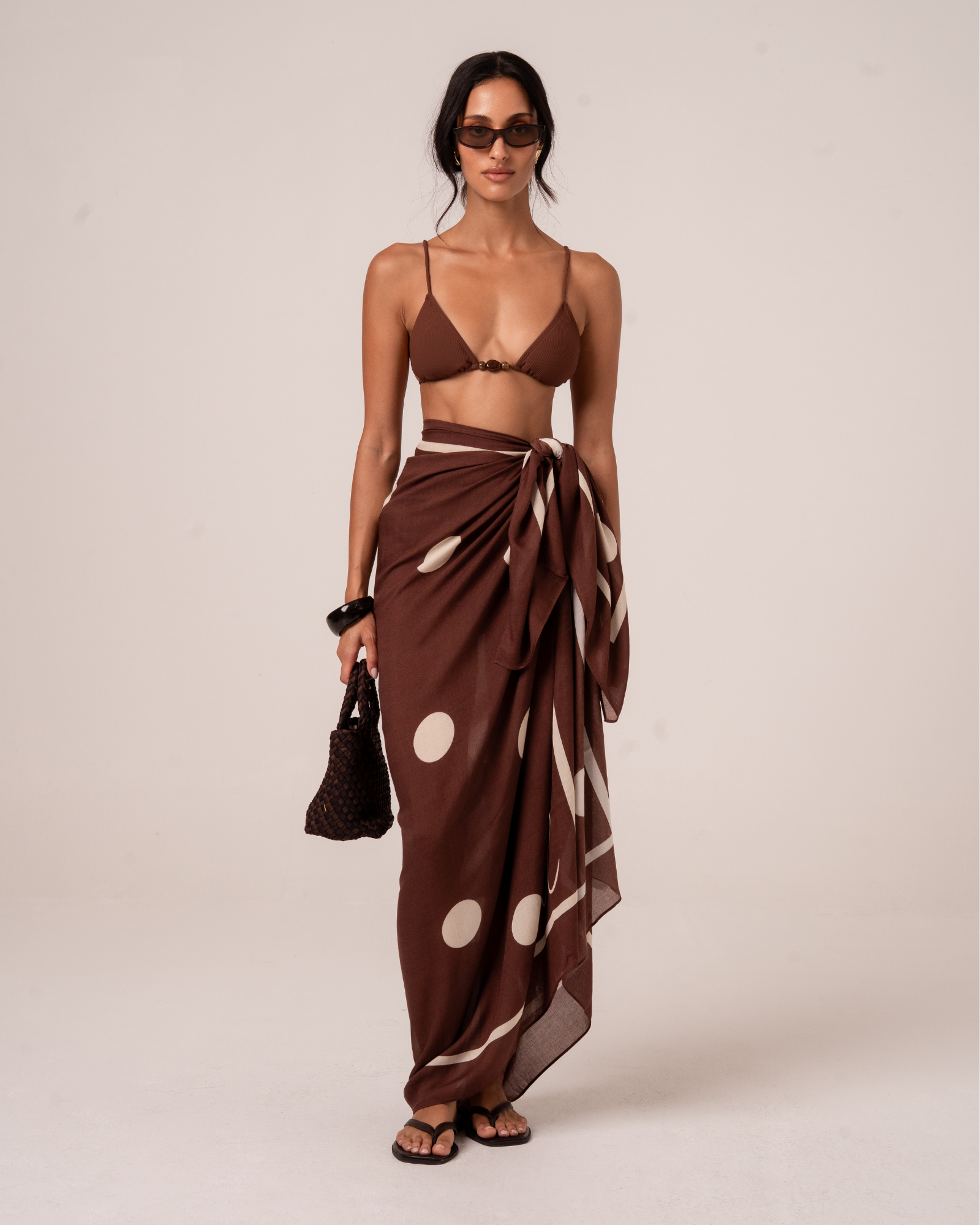 Choc Dot Sarong