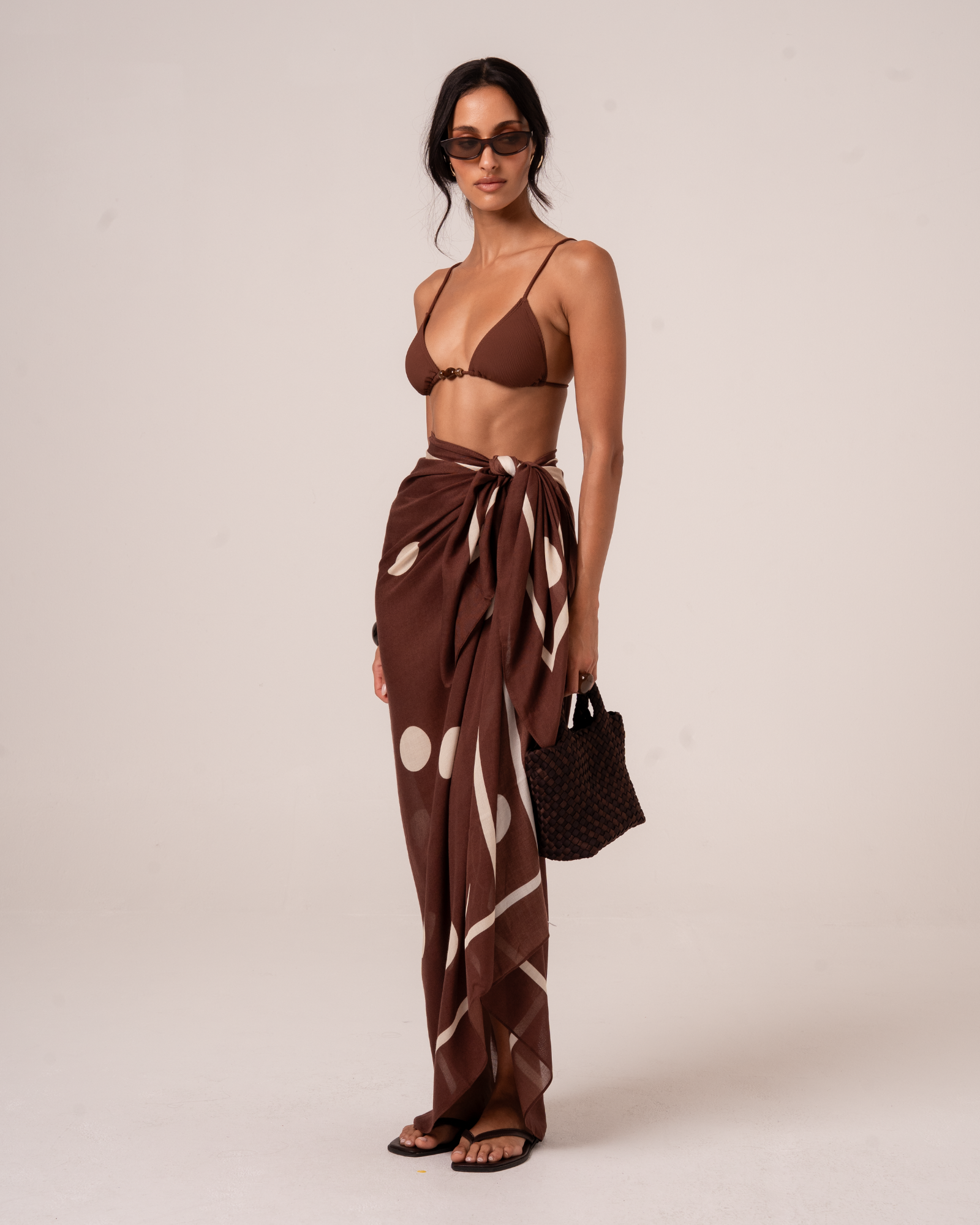 Choc Dot Sarong