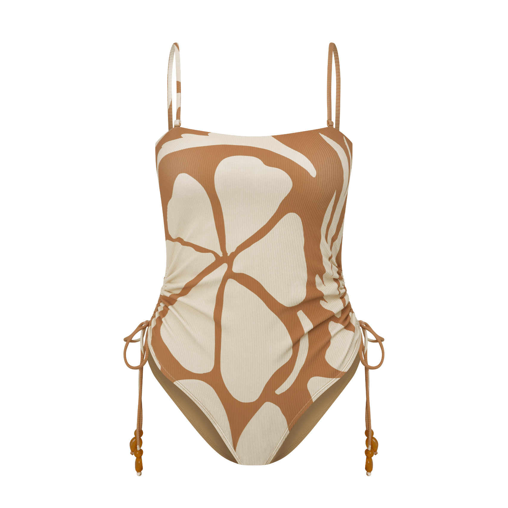 Ruched Side Tie One Piece | Sienna