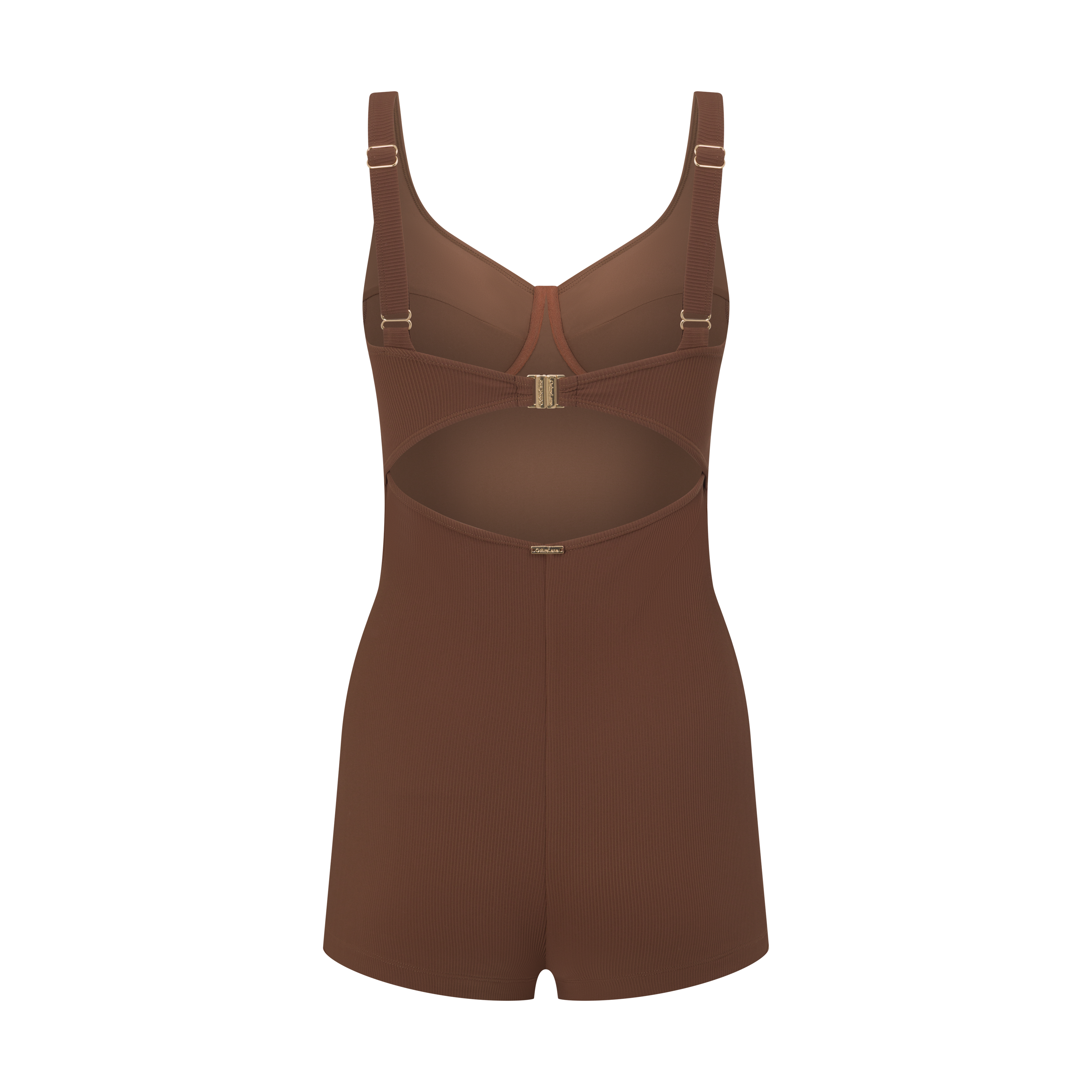 Underwire Active Bodysuit | Choc