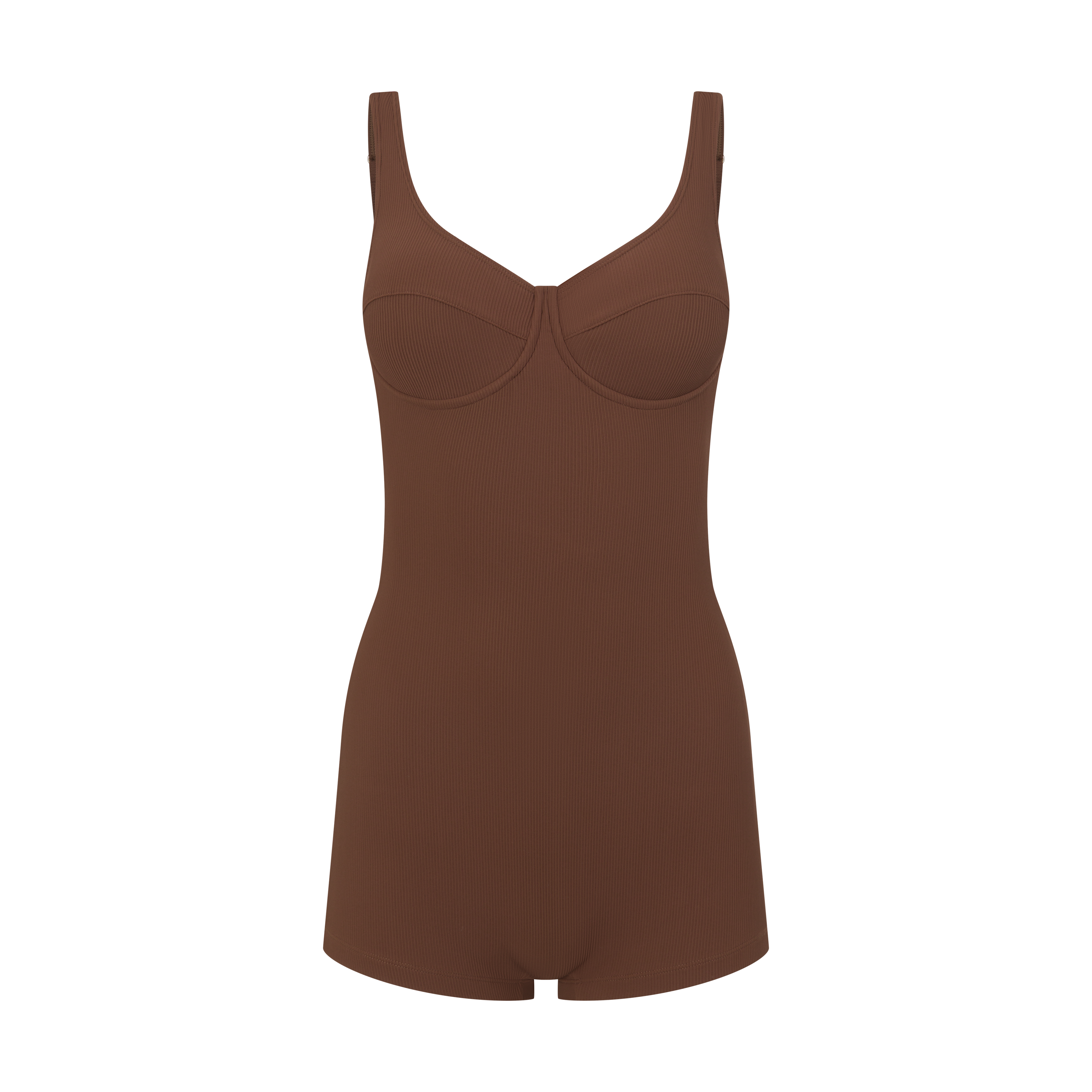 Underwire Active Bodysuit | Choc