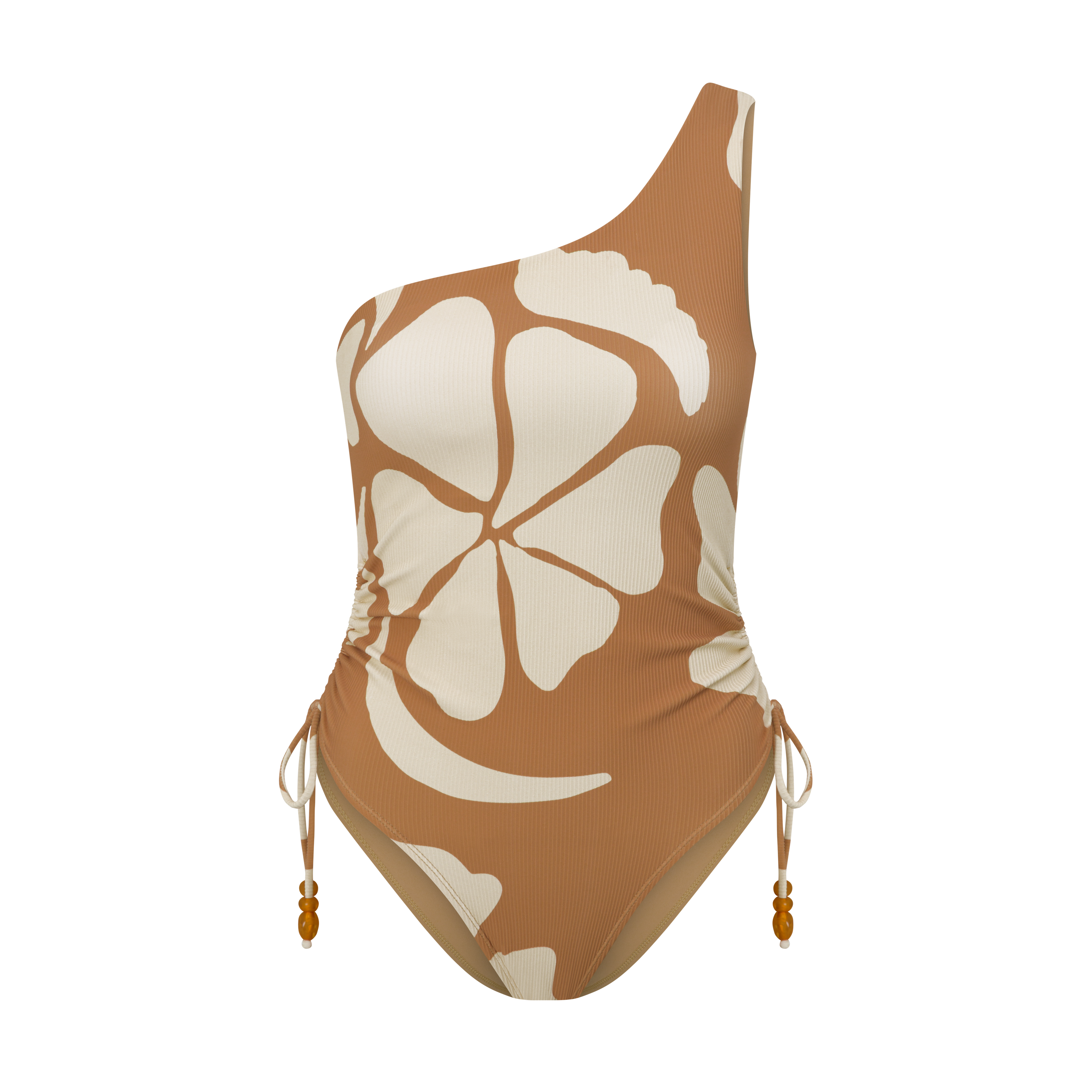 One Shoulder Ruched One Piece | Sienna