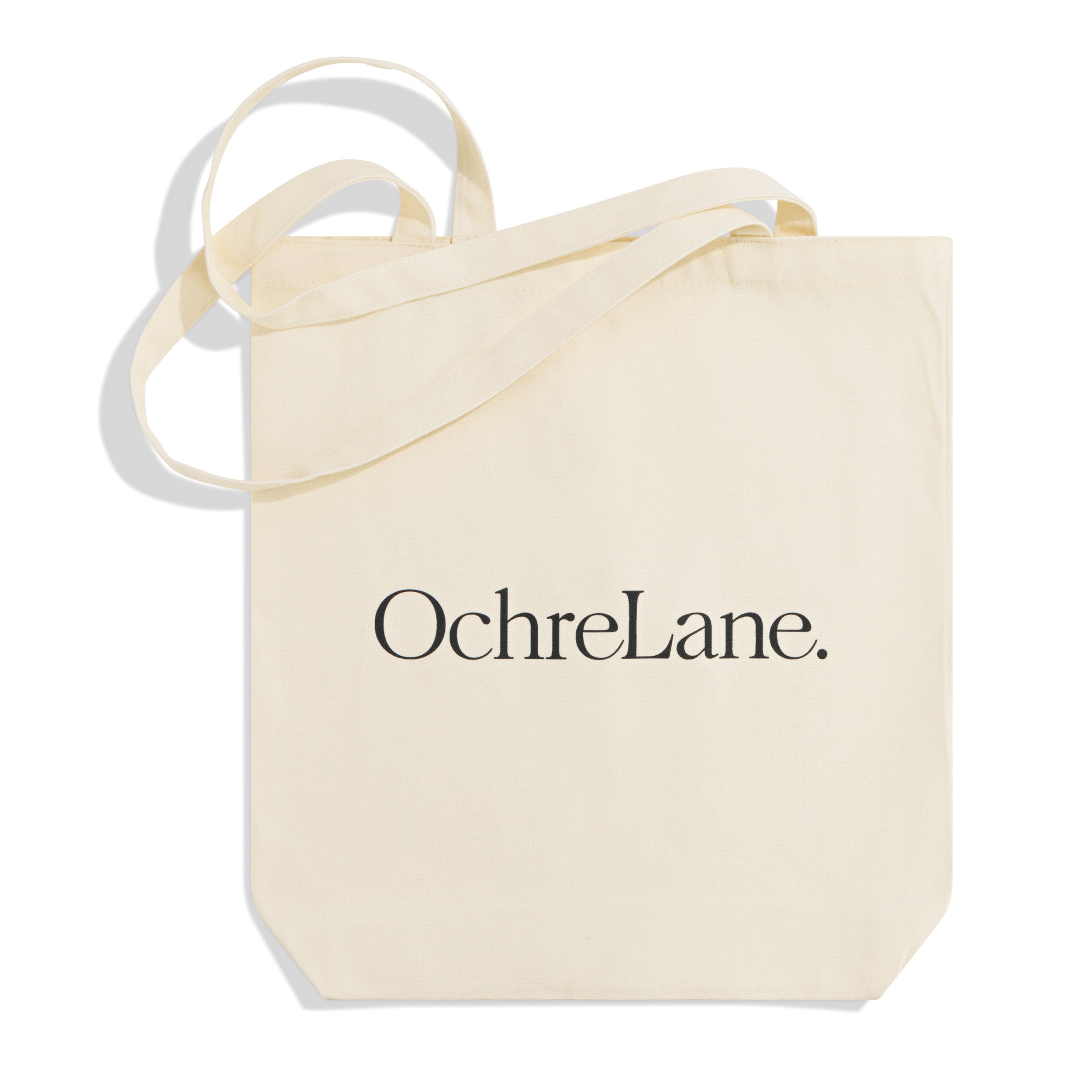 Cotton Tote Bag | Black Logo