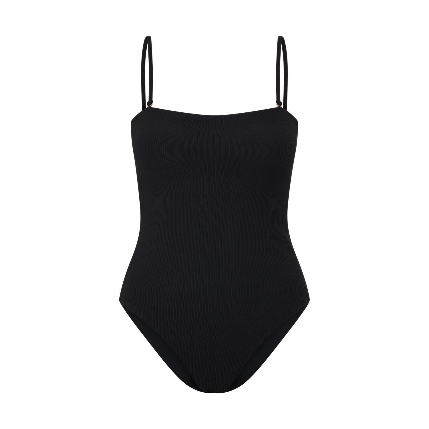 Classic One Piece | Black Rib