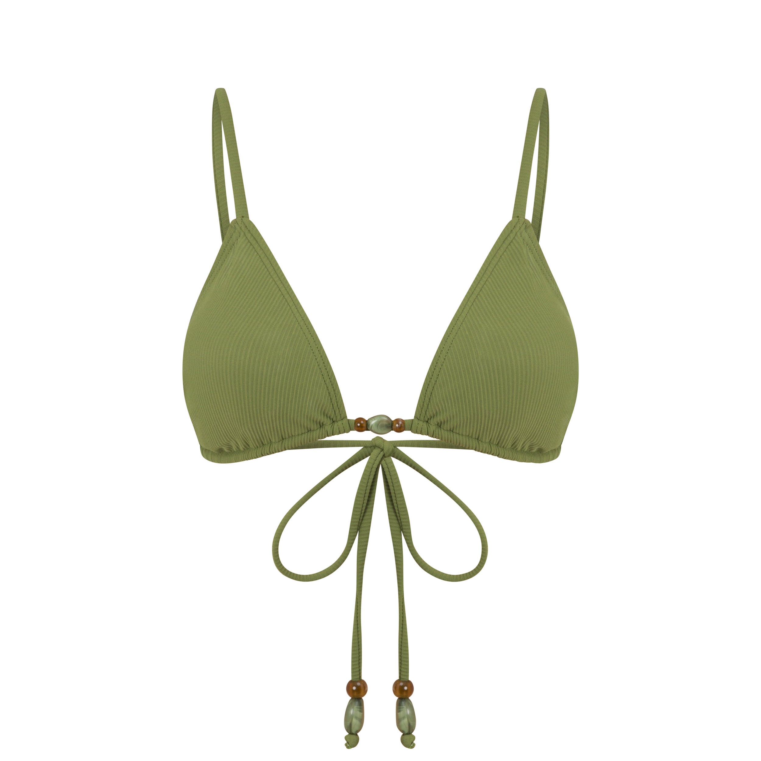 String Triangle Top | Moss
