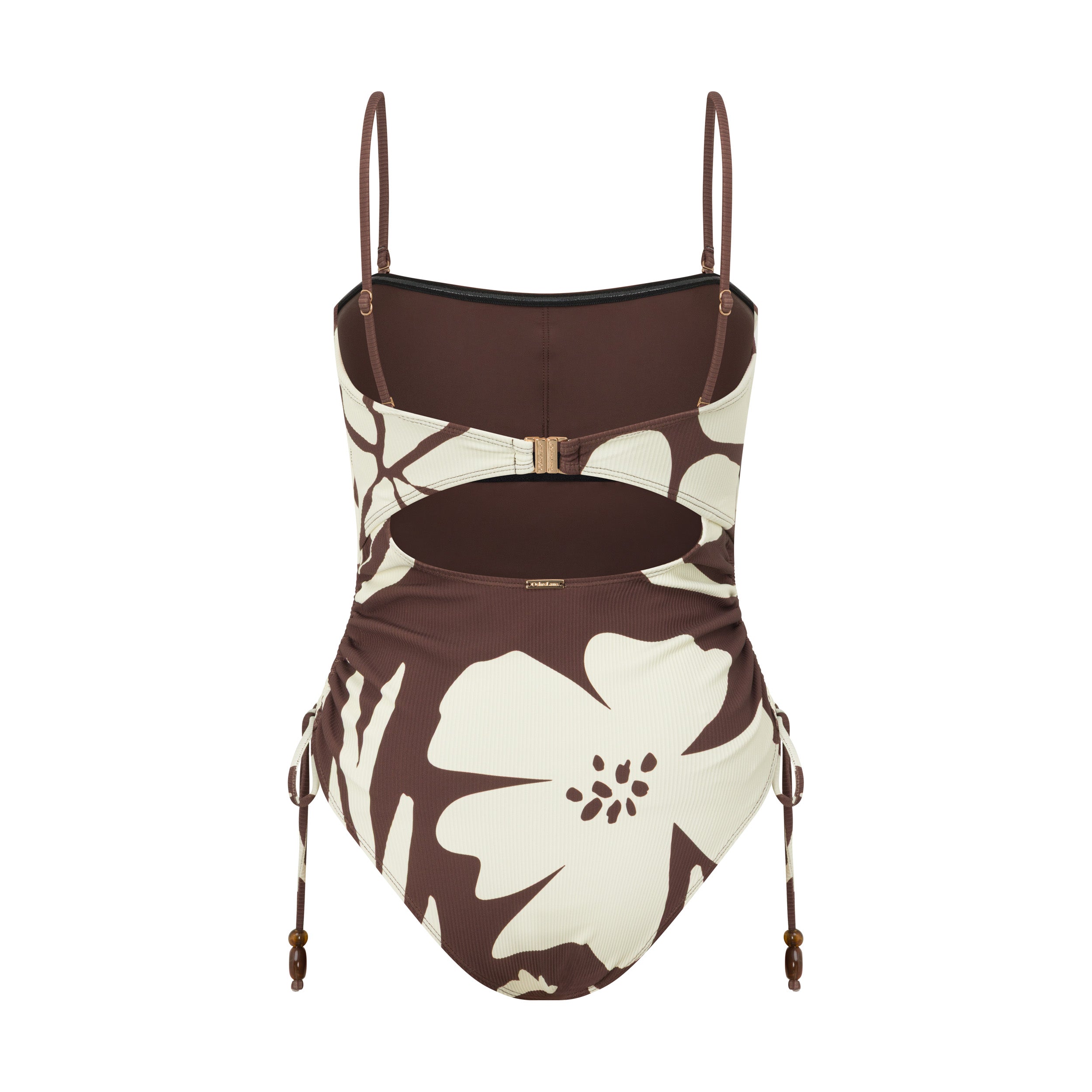 Ruched Side Tie One Piece | Ibisco