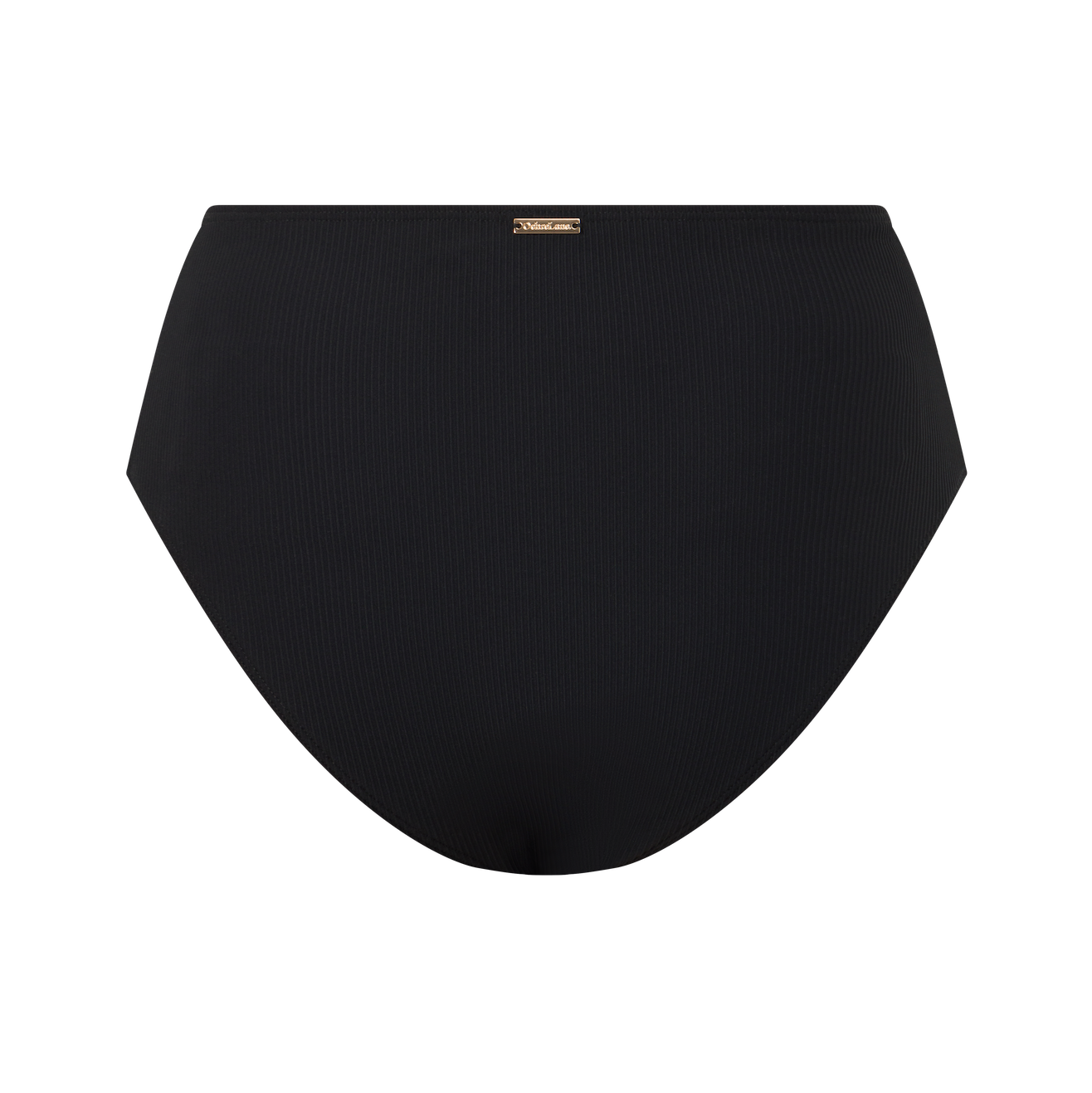 Mid Rise Brief | Black Rib