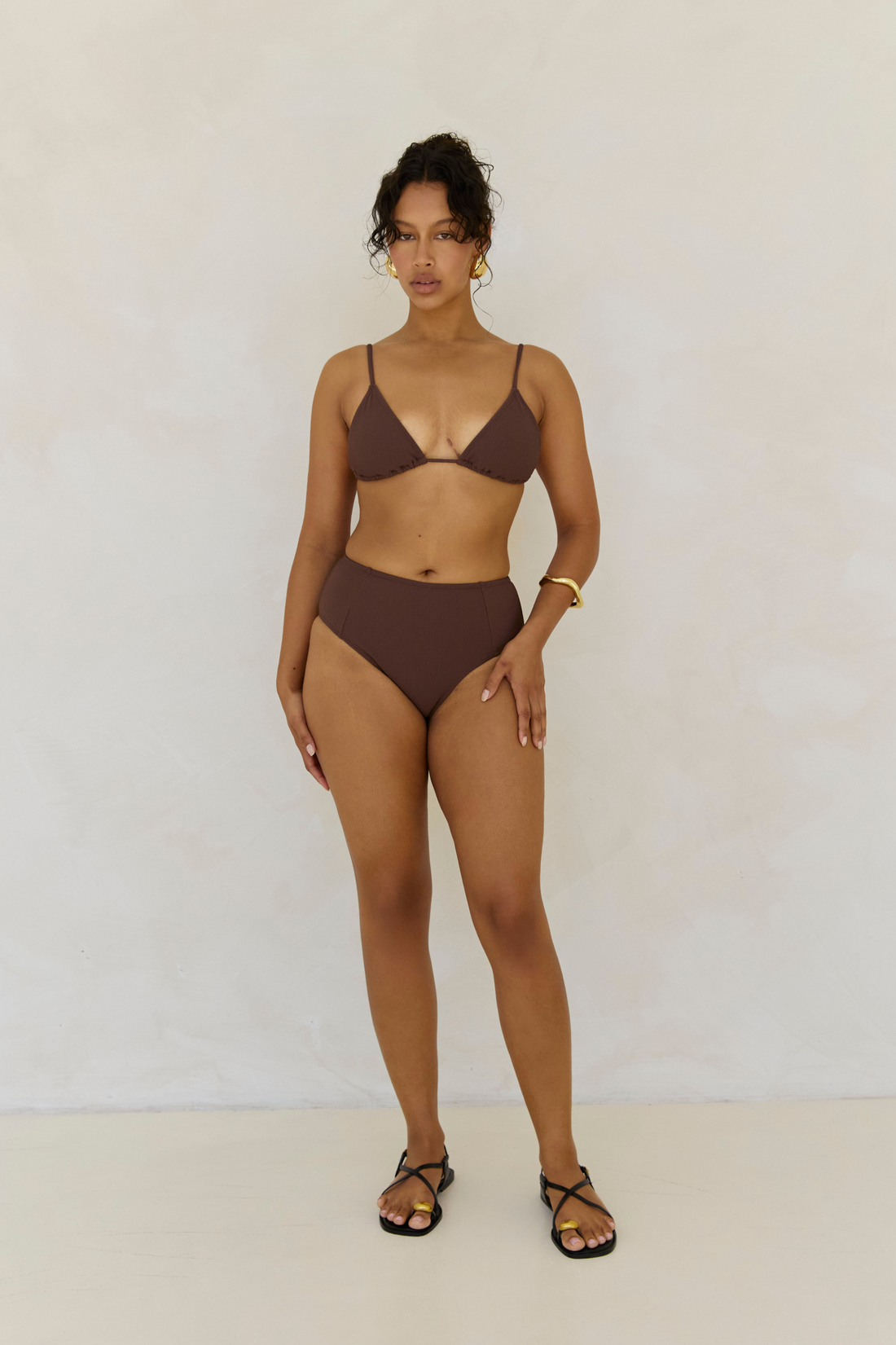 High Waist Brief | Espresso