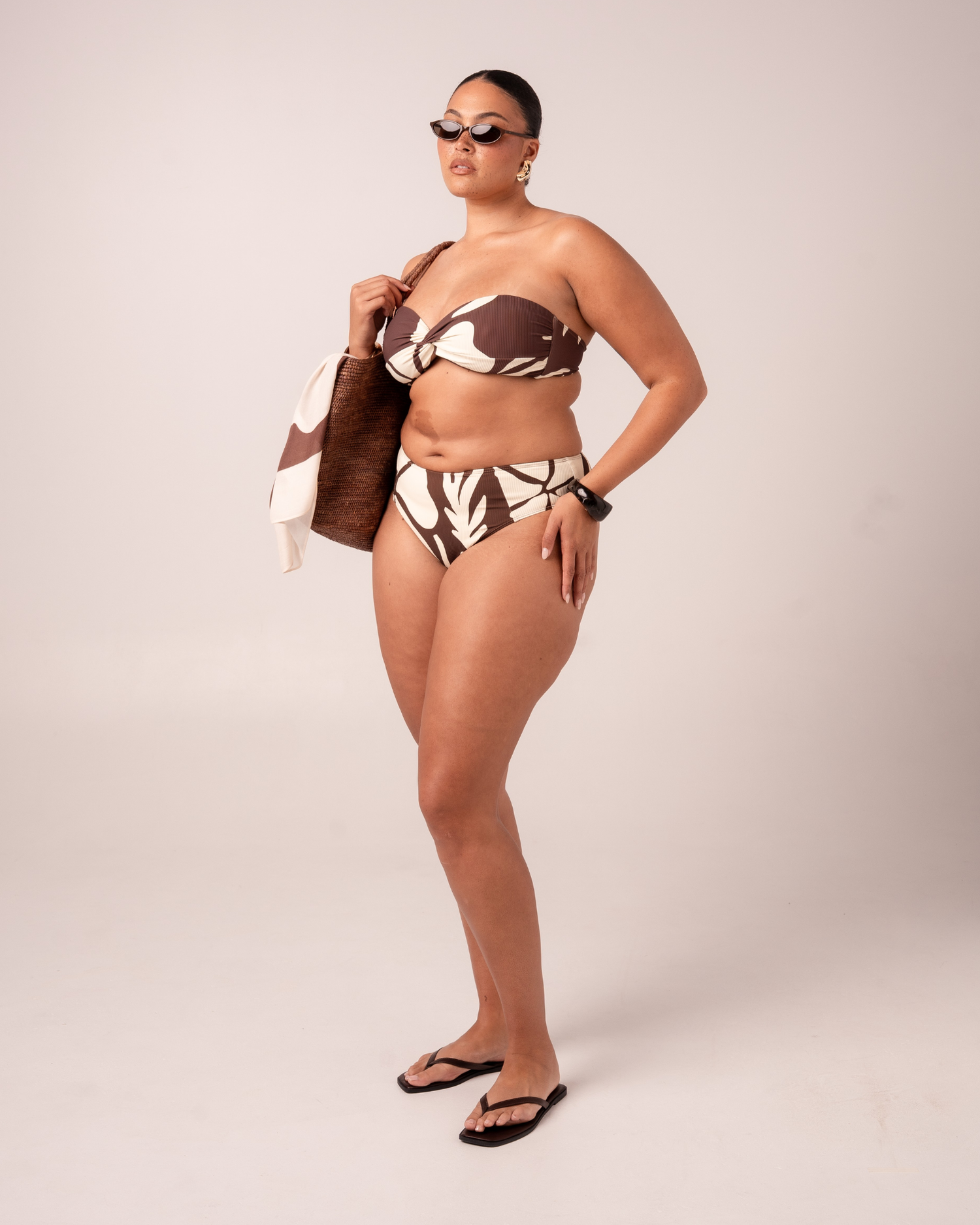 Bandeau Twist Bra | Ibisco