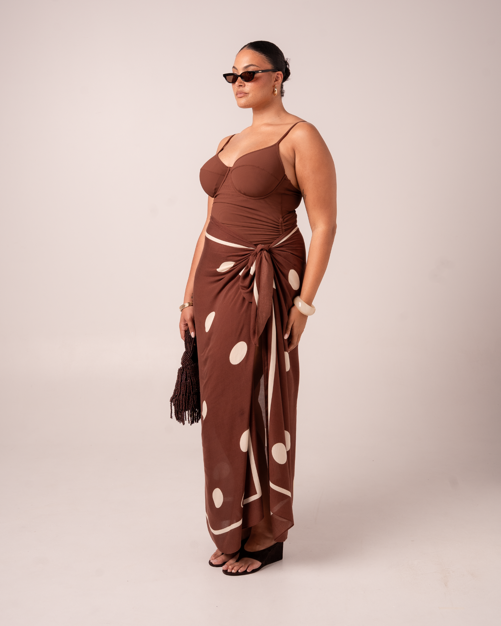 Choc Dot Sarong