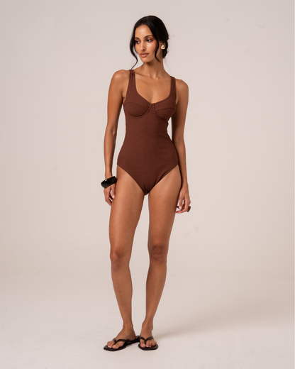 Original Underwire One Piece | Choc