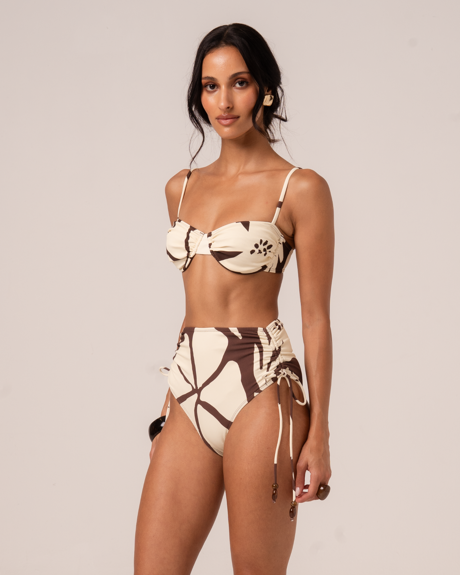 High Waist Tie Side Bottom | Ibisco