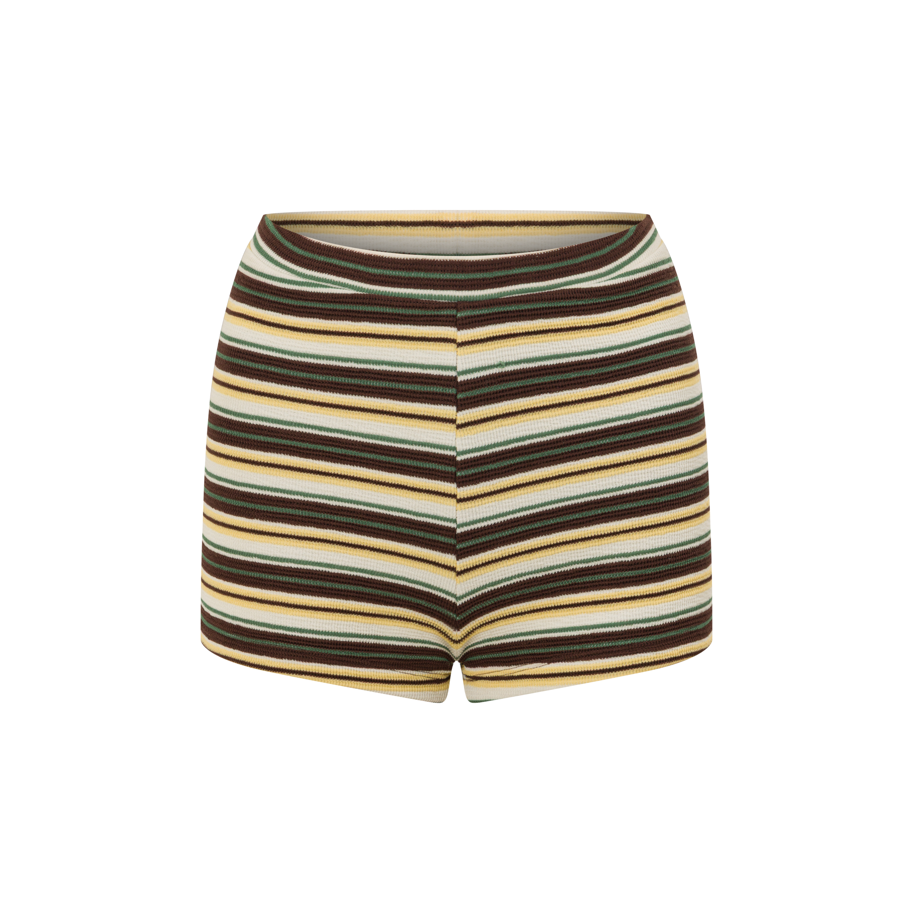 Knit Short | Palm Stripe