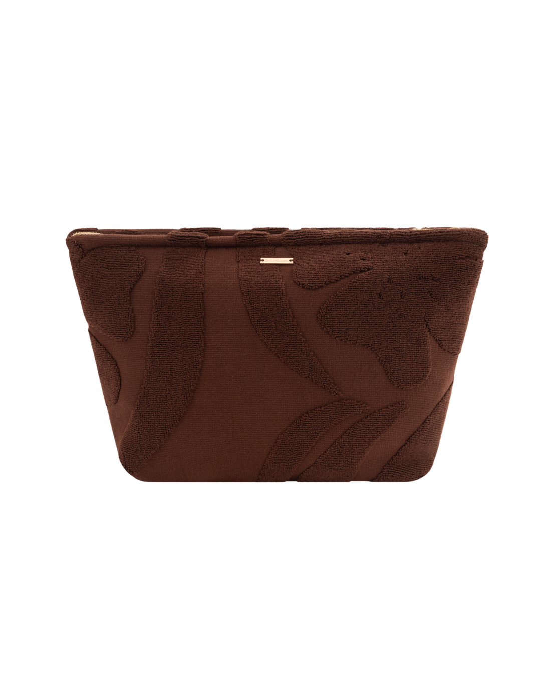 Towelling Pouch | Choc
