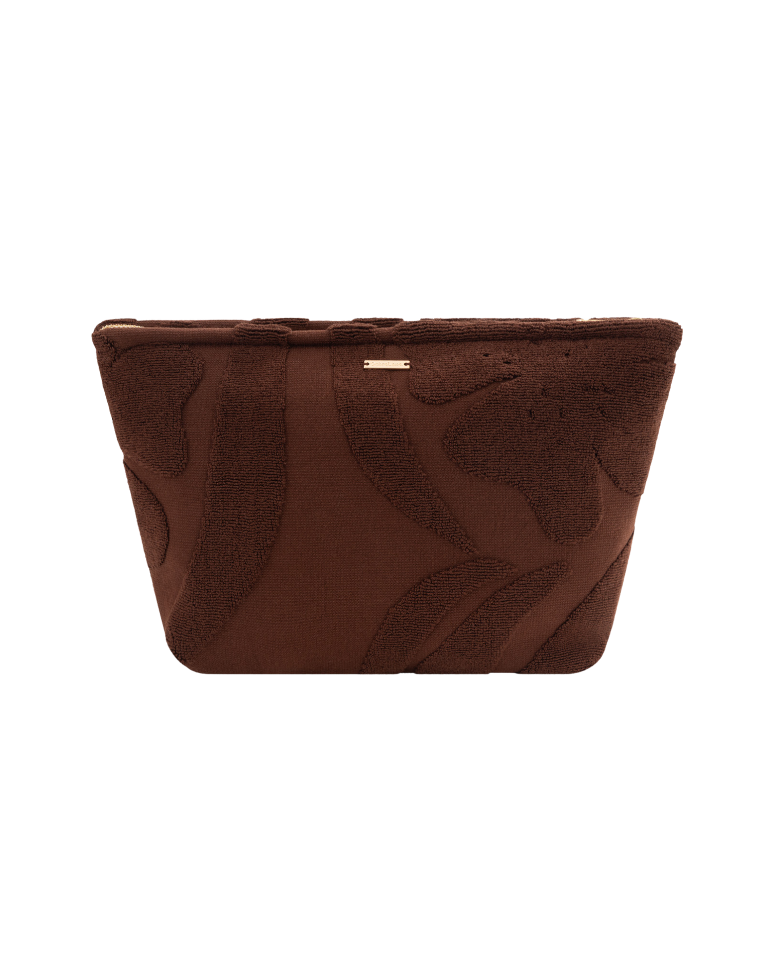 Towelling Pouch | Choc