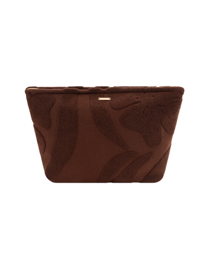 Towelling Pouch | Choc
