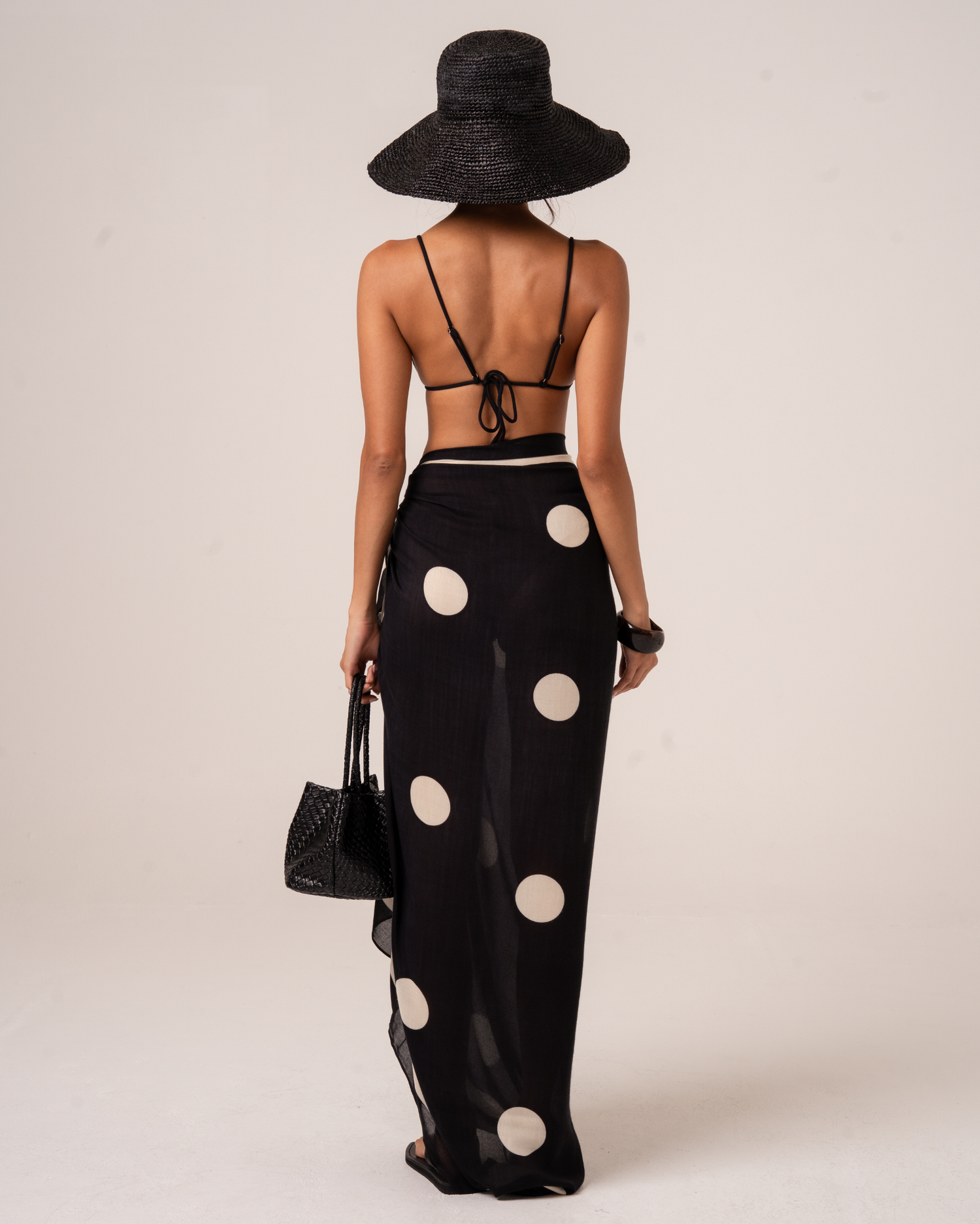 Noir Dot Sarong