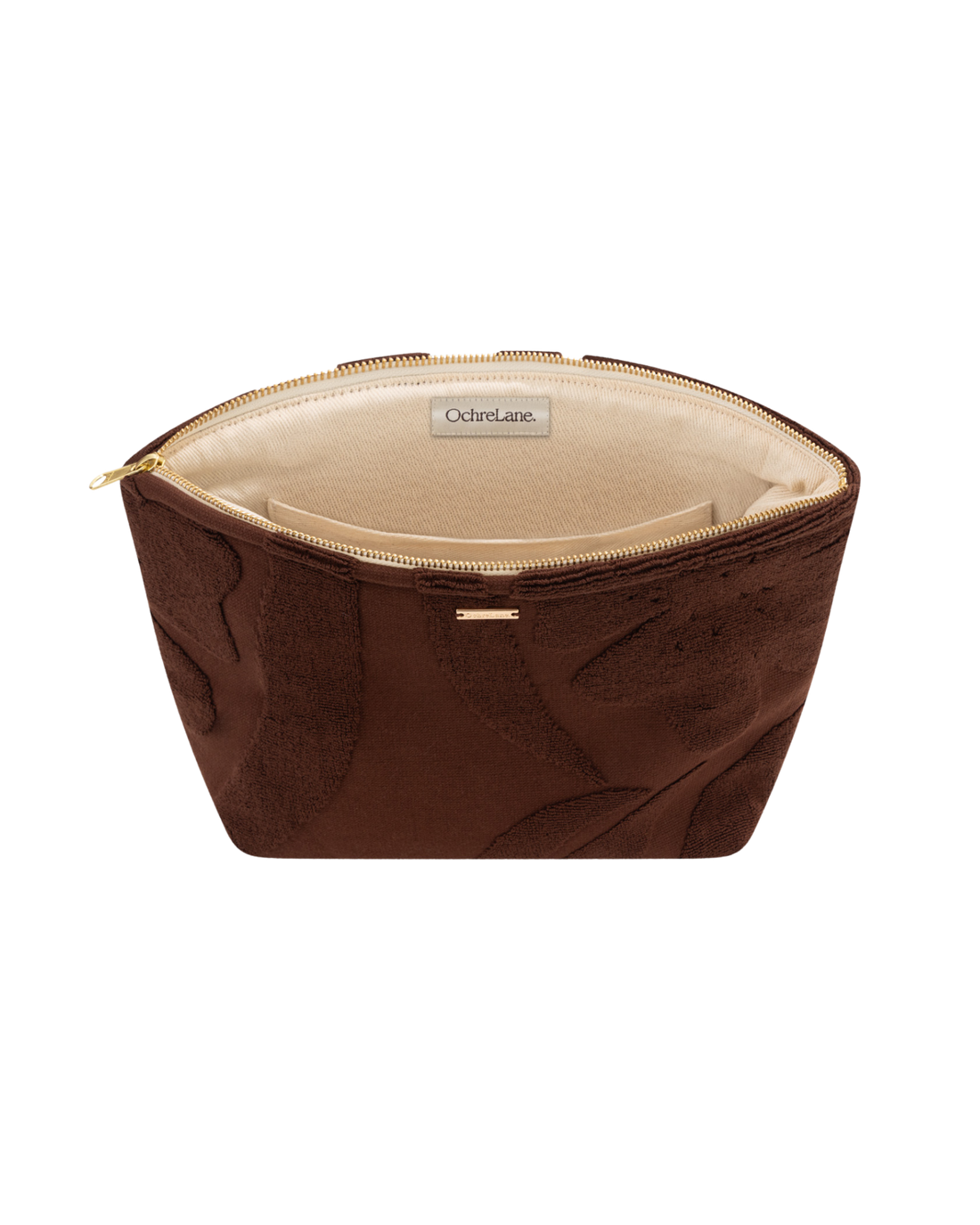 Towelling Pouch | Choc