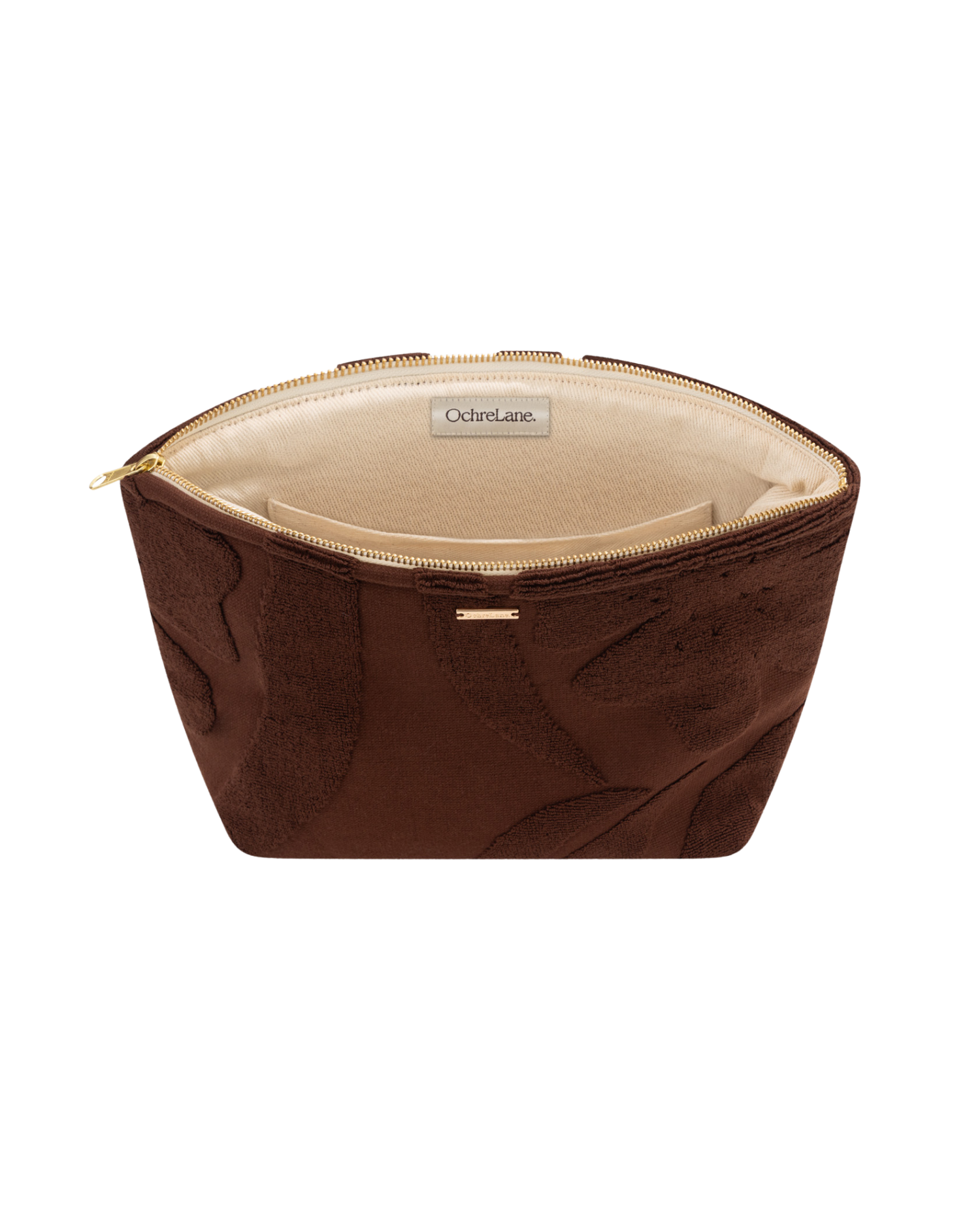 Towelling Pouch | Choc