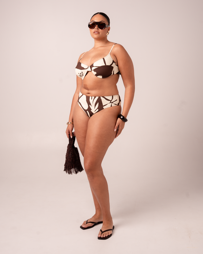 Tie Back Balconette Bra | Ibisco