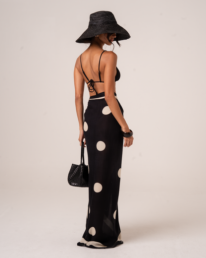 Noir Dot Sarong