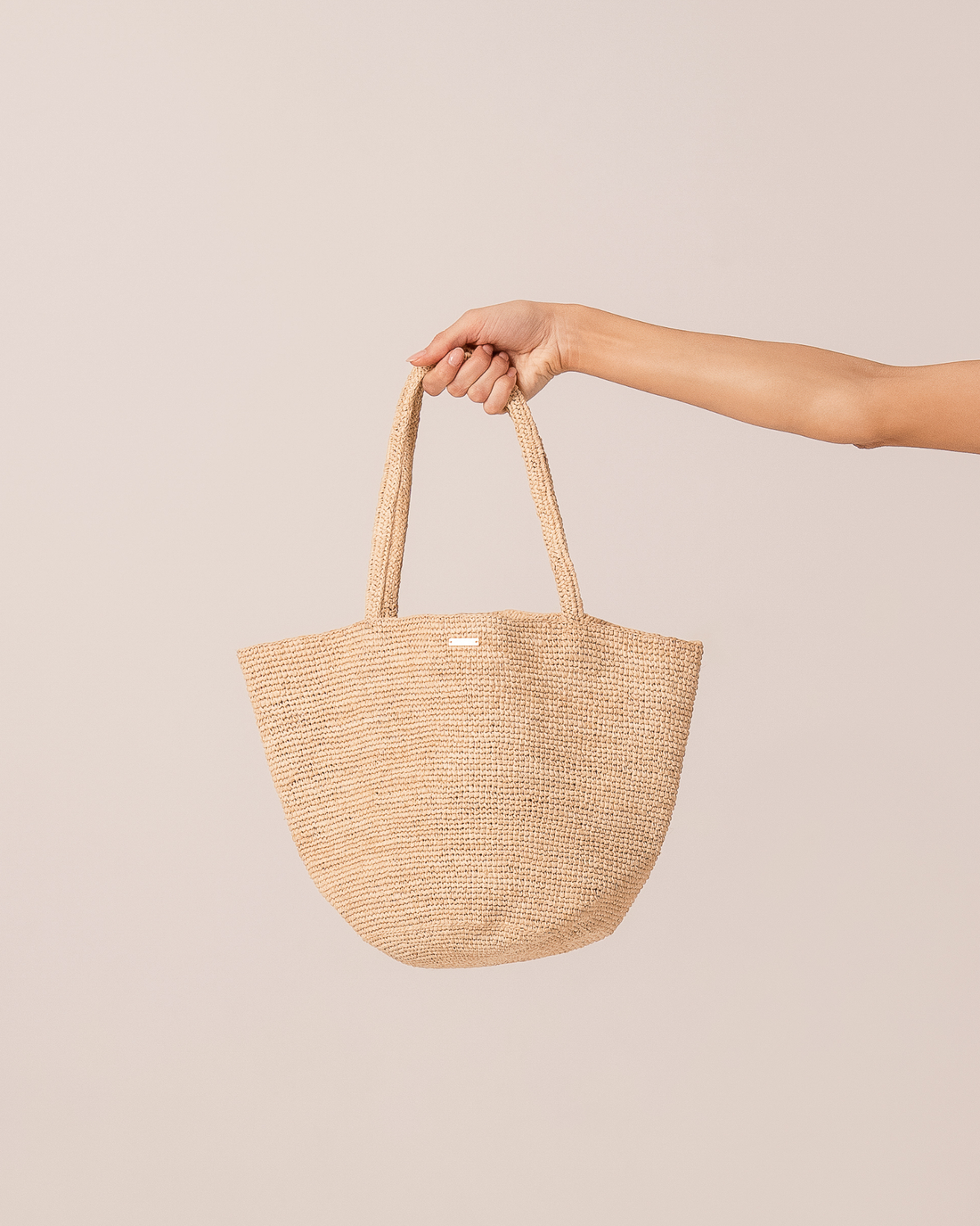 Mini Raffia Tote | Natural