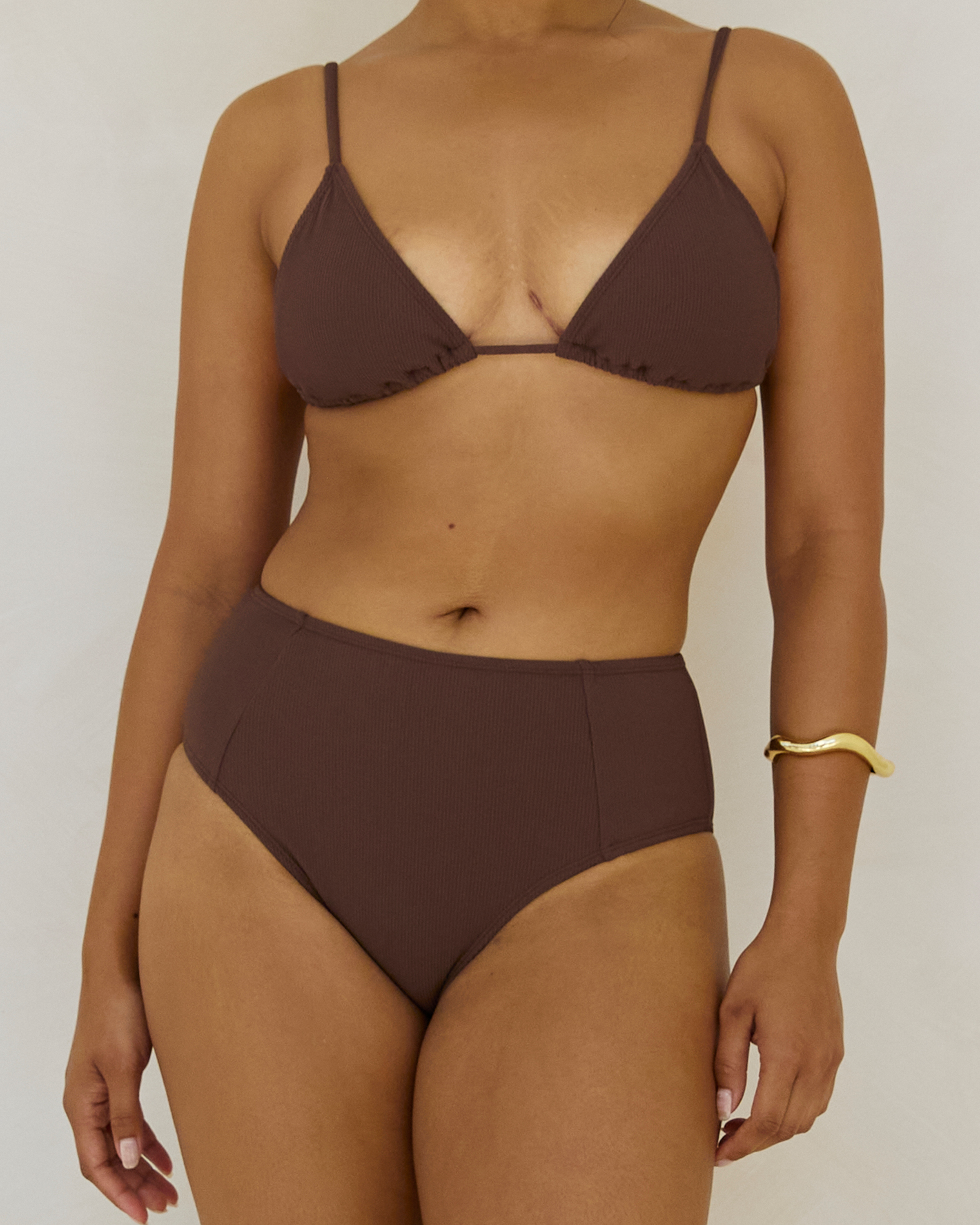 High Waist Brief | Espresso