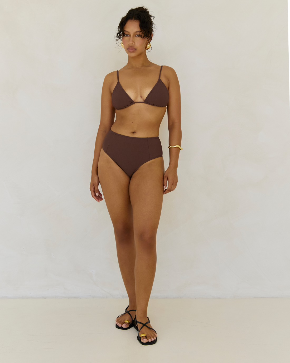 High Waist Brief | Espresso