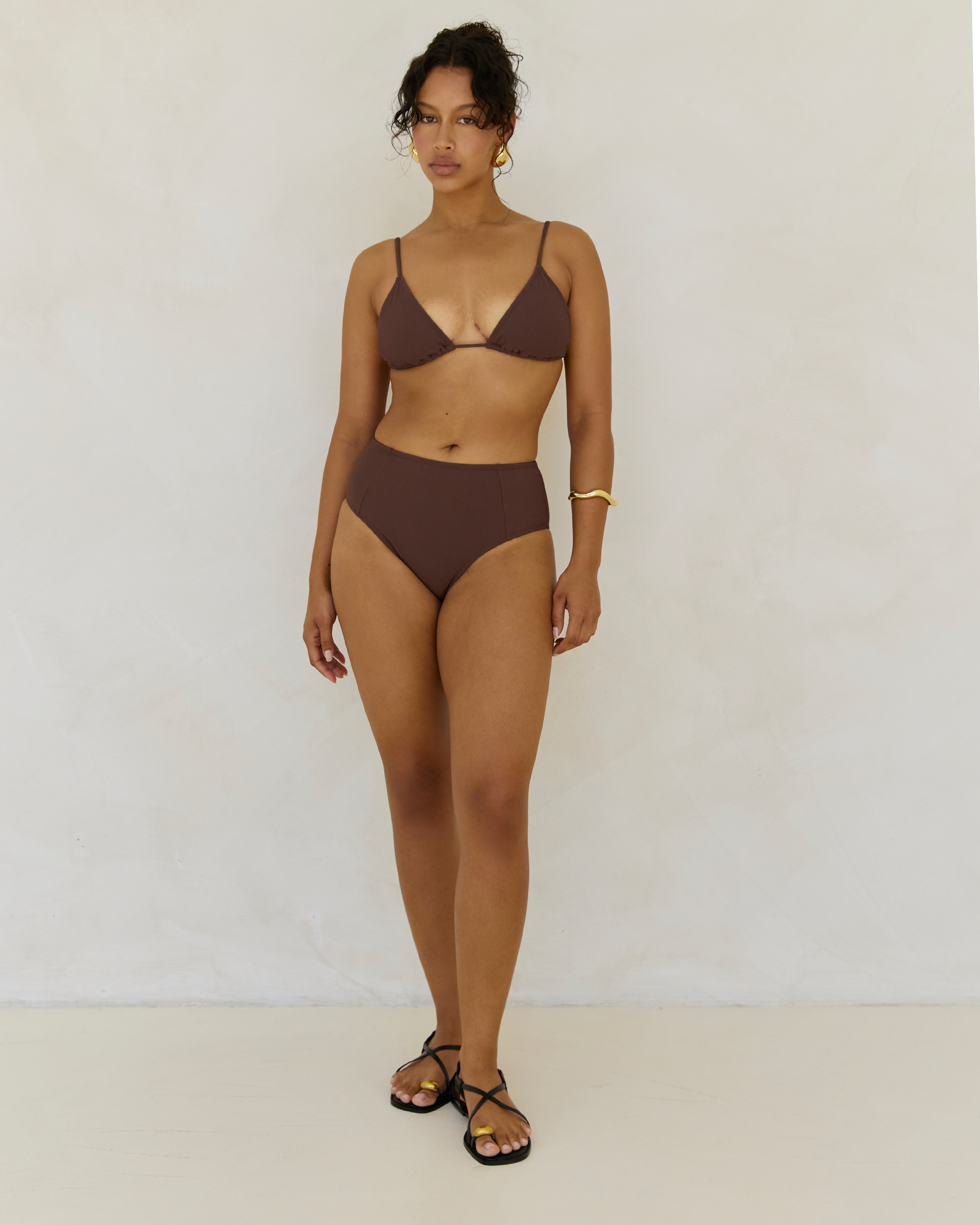 High Waist Brief | Espresso