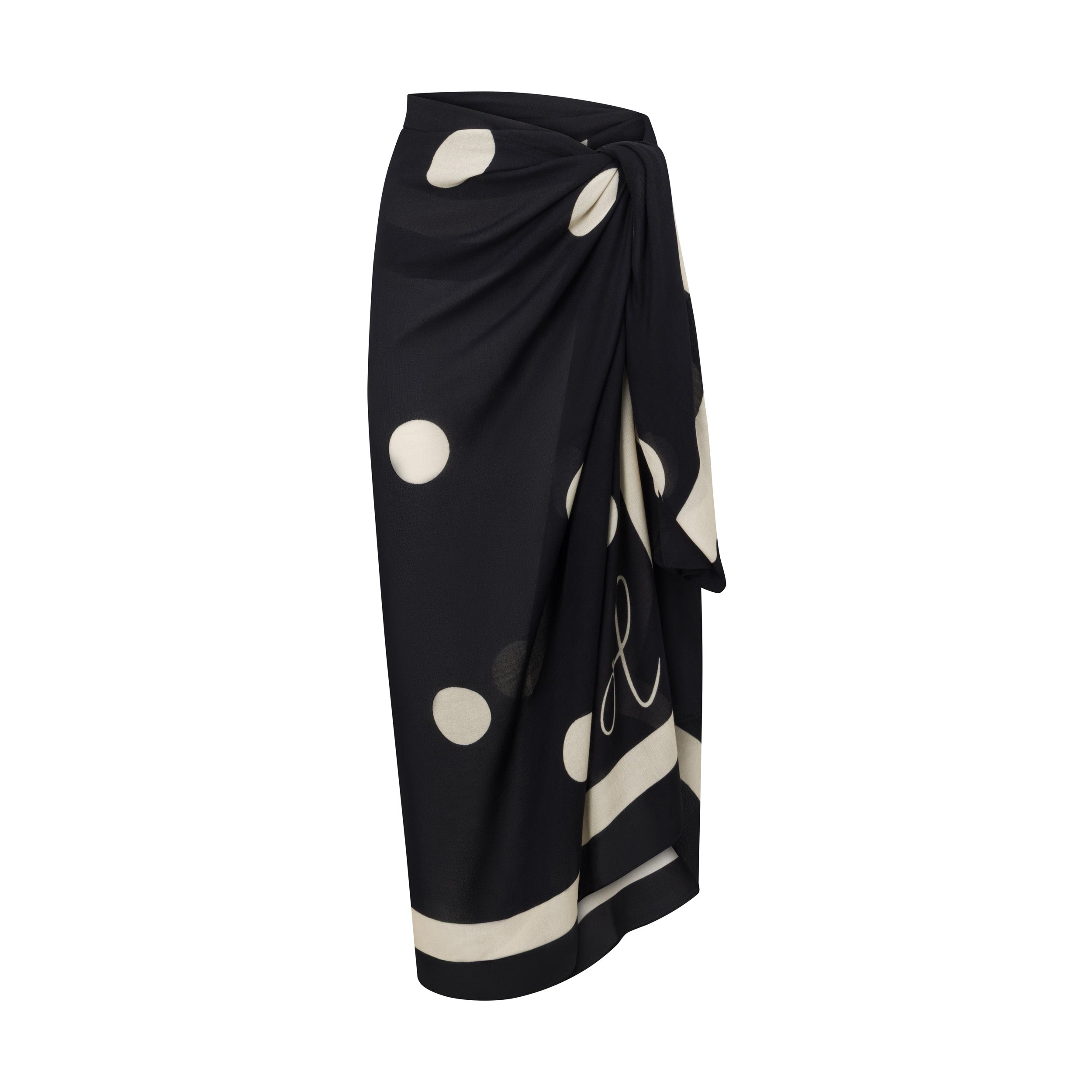 Noir Dot Sarong