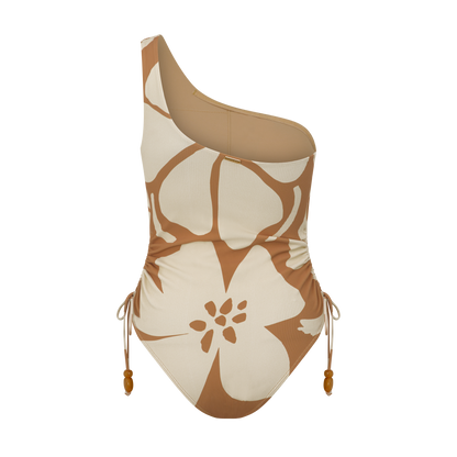One Shoulder Ruched One Piece | Sienna