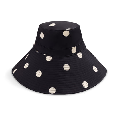 Sun Hat | Noir Dot