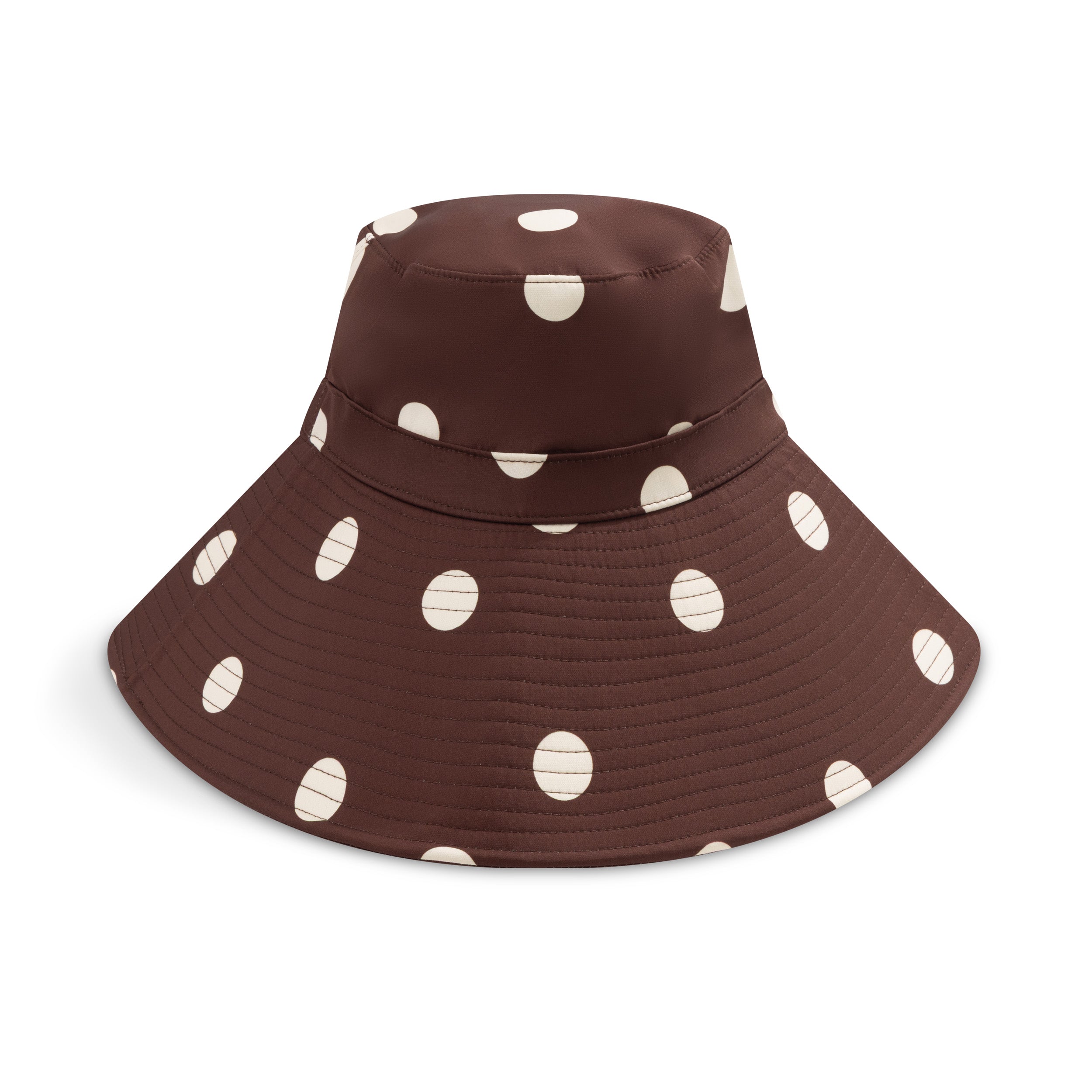 Sun Hat | Choc Dot