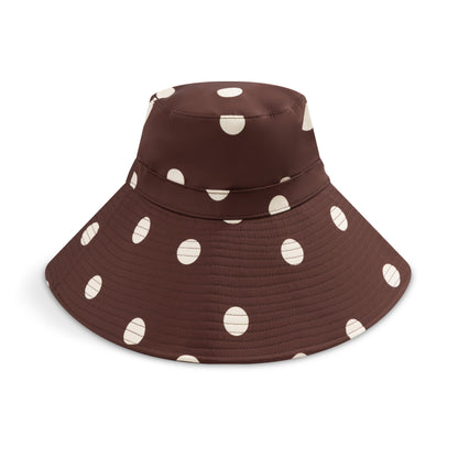 Sun Hat | Choc Dot