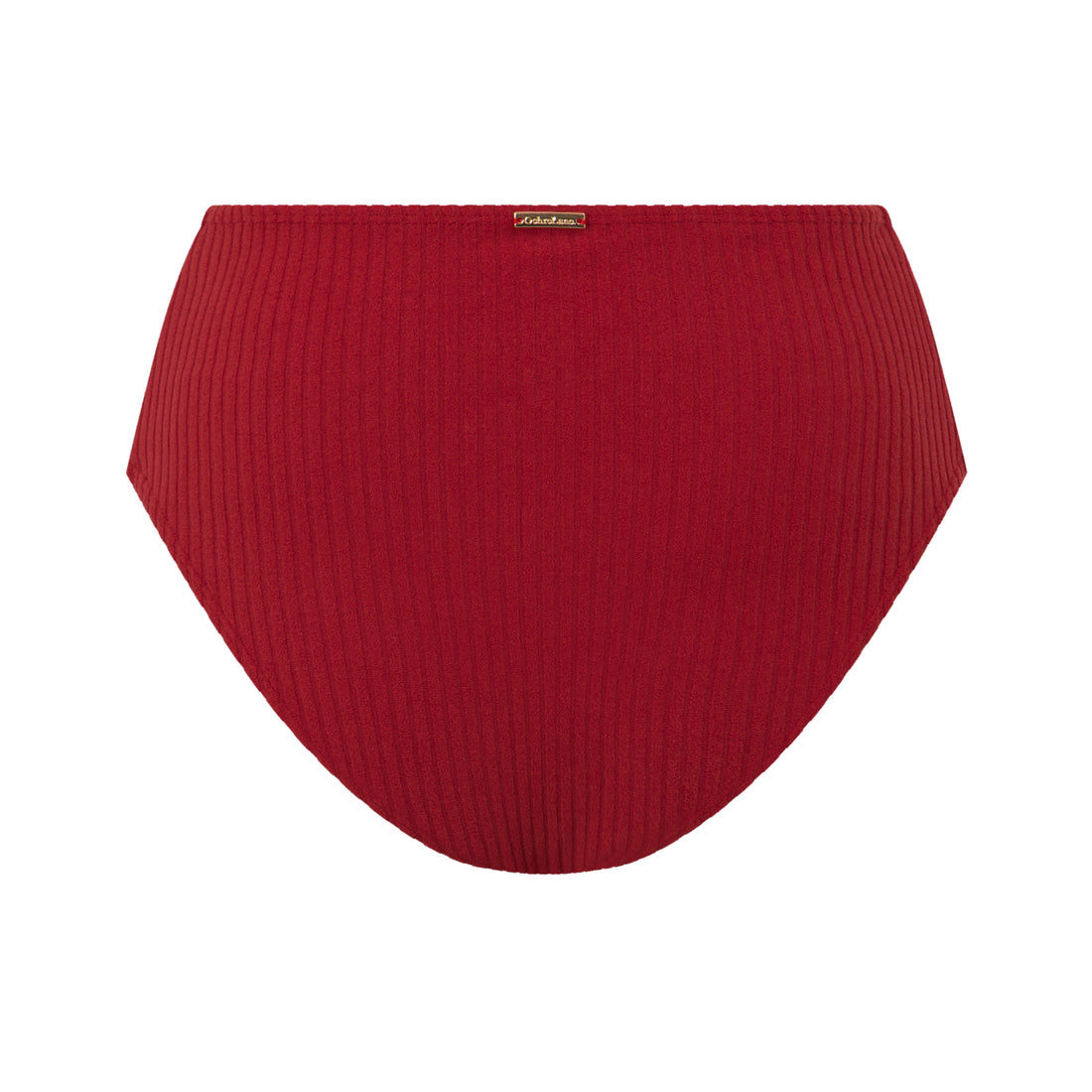 Ribbed Towelling Brief | Merlot