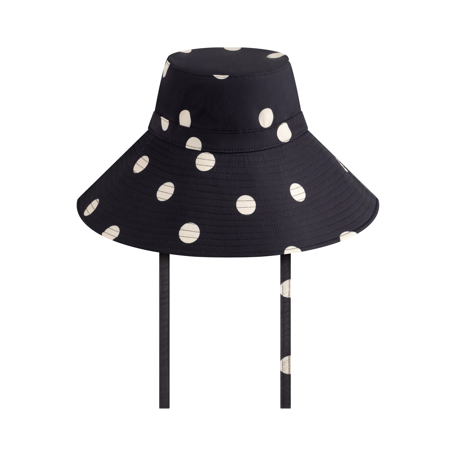 Sun Hat | Noir Dot